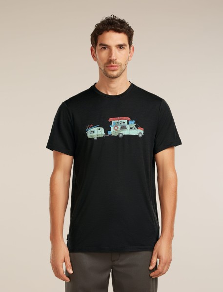ICEBREAKER Men Merino 150 Tech Lite SS Tee Transportage