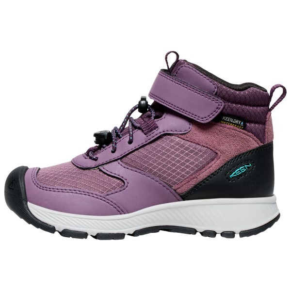 KEEN SKUA MID WP Y-BLACK PLUM/PLUM PERFECT