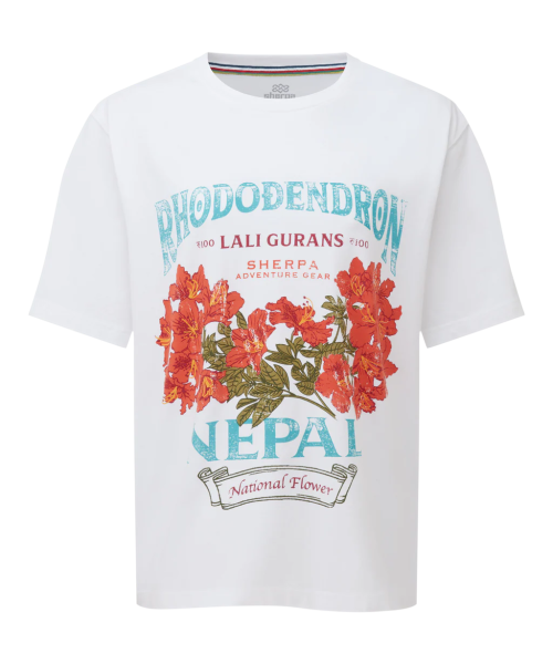 SHERPA ADVENTURE GEAR TARCHO RHODODENDRON TEE