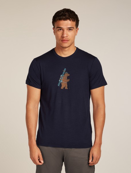 ICEBREAKER Herren Merino T-Shirt" 150 Tech Lite SS Tee Bear Tour"