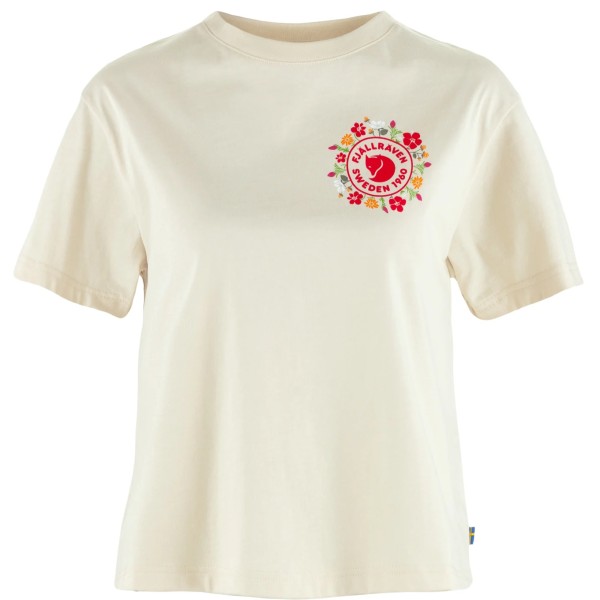 FJäLLRäVEN Fjällblomster Logo T-shirt W