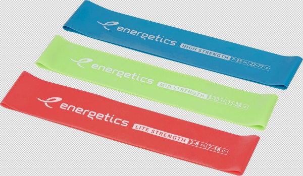 ENERGETICS Gymnastik-Band Mini Bands Set 1.0 900 -