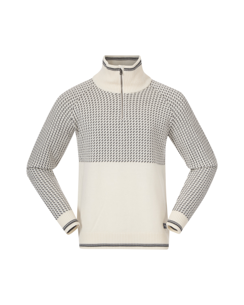 BERGANS He-Wollpullover "Alvdal 1/2 Zip"