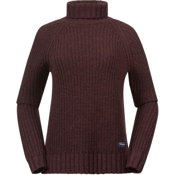 BERGANS Nordmarka Merino High Neck Jumper Women