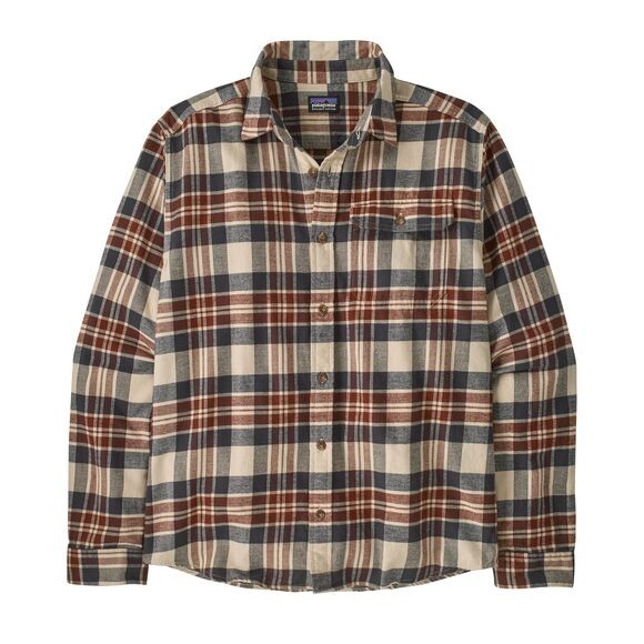 PATAGONIA M's L/S LW Fjord Flannel Shirt