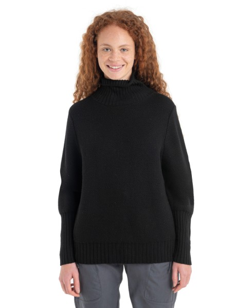 ICEBREAKER Damen "Merino Seevista Funnel Neck Sweater"