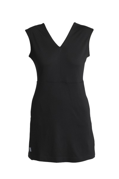 ICEBREAKER Damen Merino-Kleid "200 Granary Sleeveless V Neck"