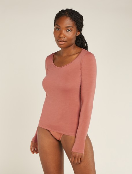 ICEBREAKER W Merino Siren LS Sweetheart