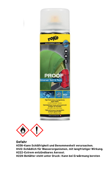TOKO Universal Tent &Pack Proof 500ml