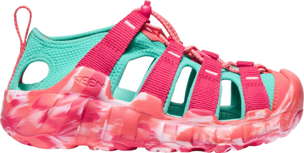 KEEN Kinder Trekkingsandale HYPERPORT H2 Y-RASPBERRY/POOL BLUE