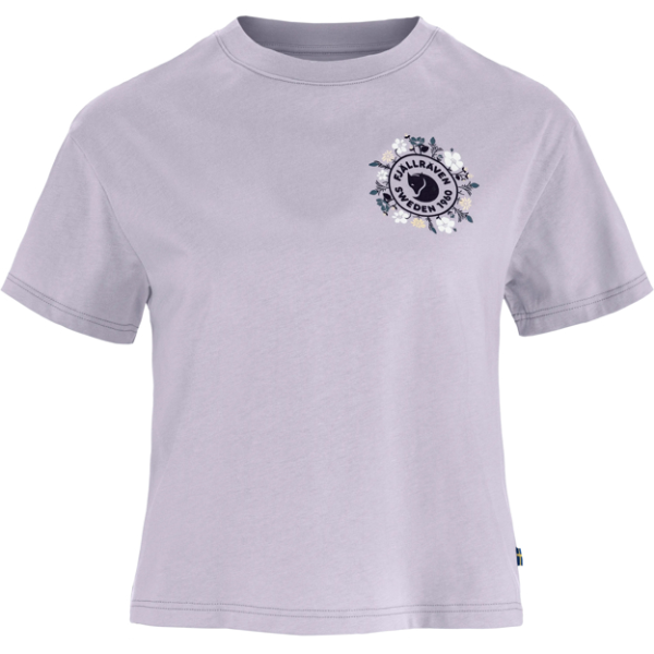 FJÃ„LLRÃ„VEN FjÃ¤llblomster Logo T-Shirt W